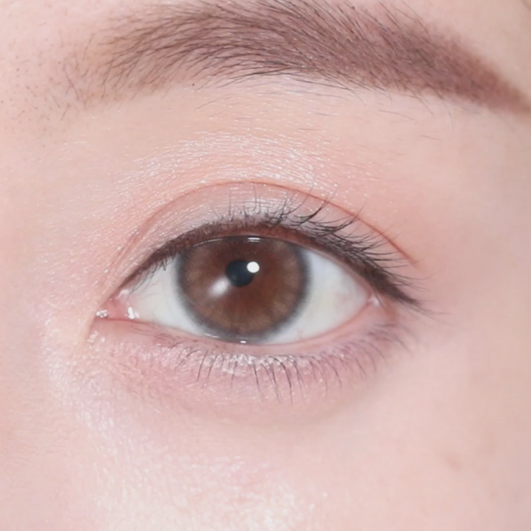 Video shown the difference of before & after using Lash focus Volume 10 false eyelashes 